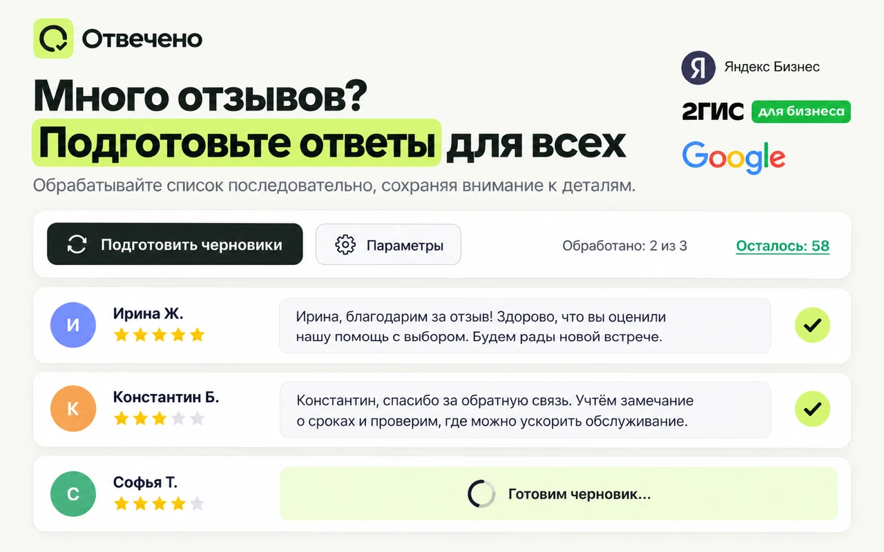 Список черновиков